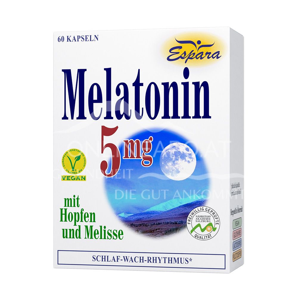 Espara Melatonin 5 mg Kapseln