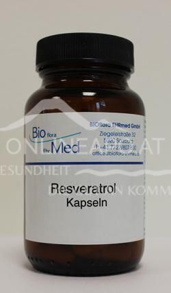 Bioflora Ehrmed Resveratrol Kapseln 