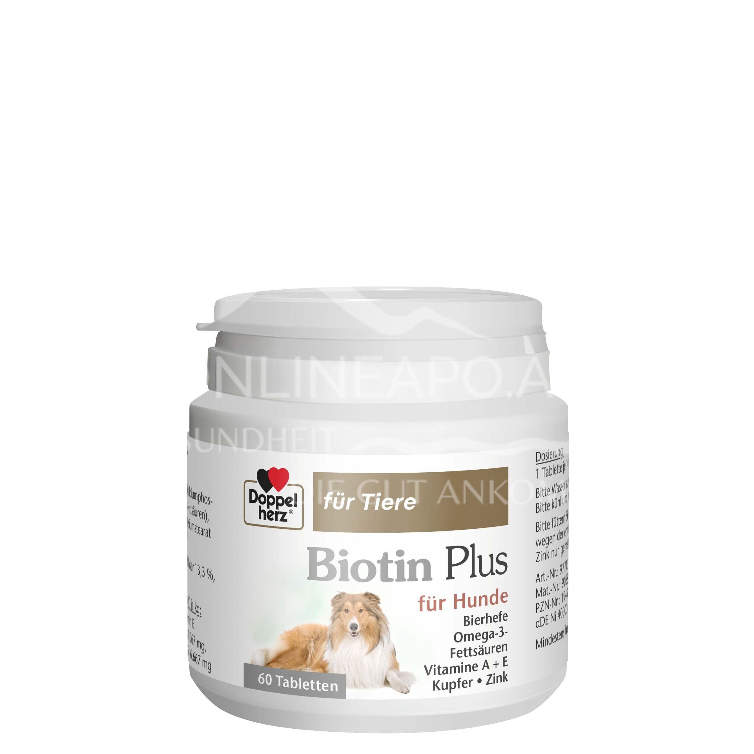 Doppelherz für Tiere Biotin Plus Tabletten für Hunde