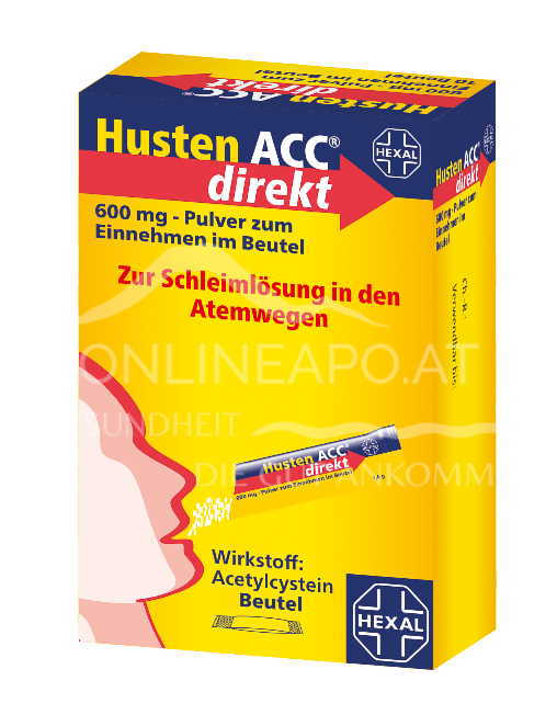 Husten ACC® direkt 600mg Beutel