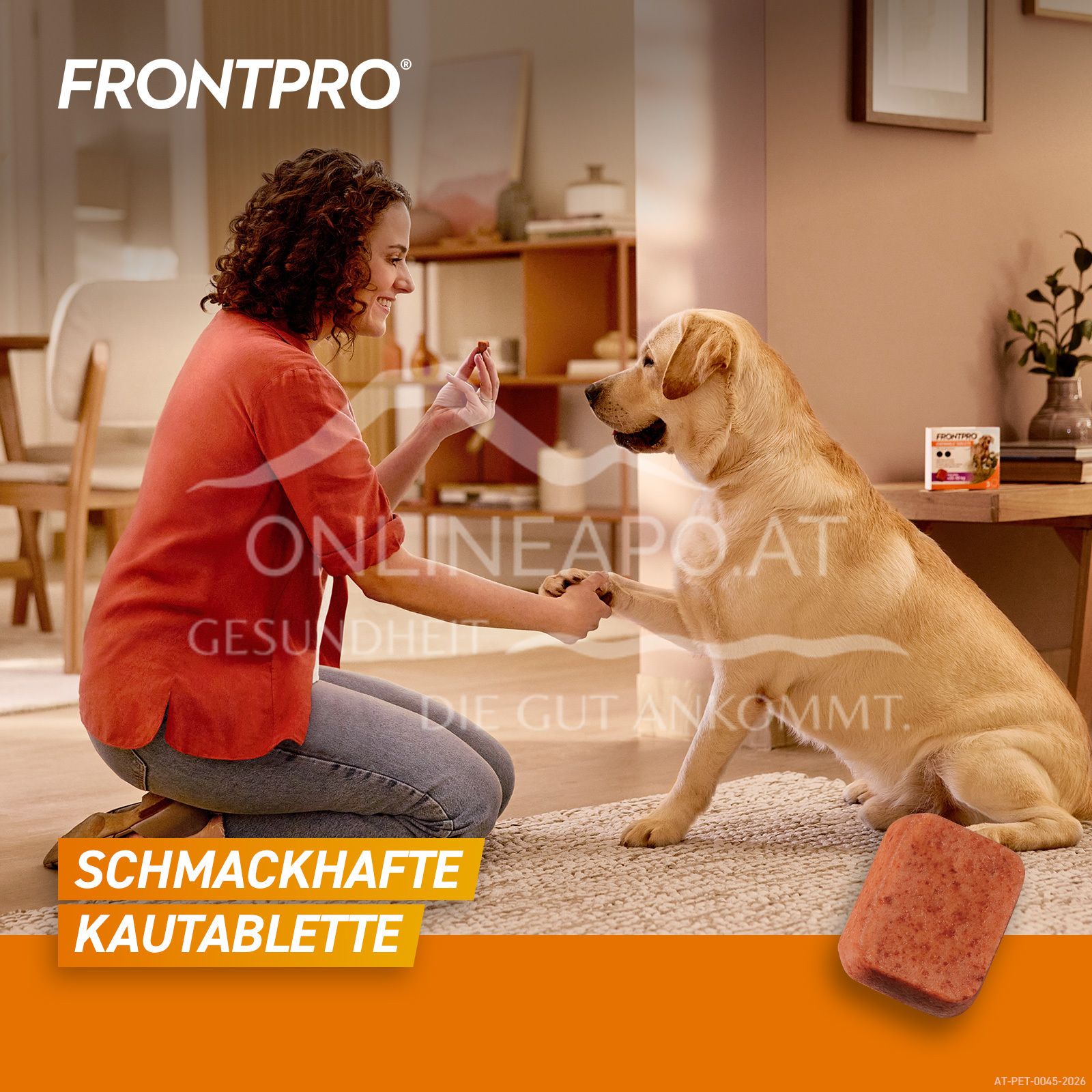FRONTPRO® 136 mg chewable tablets for dogs > 25 - 50 kg