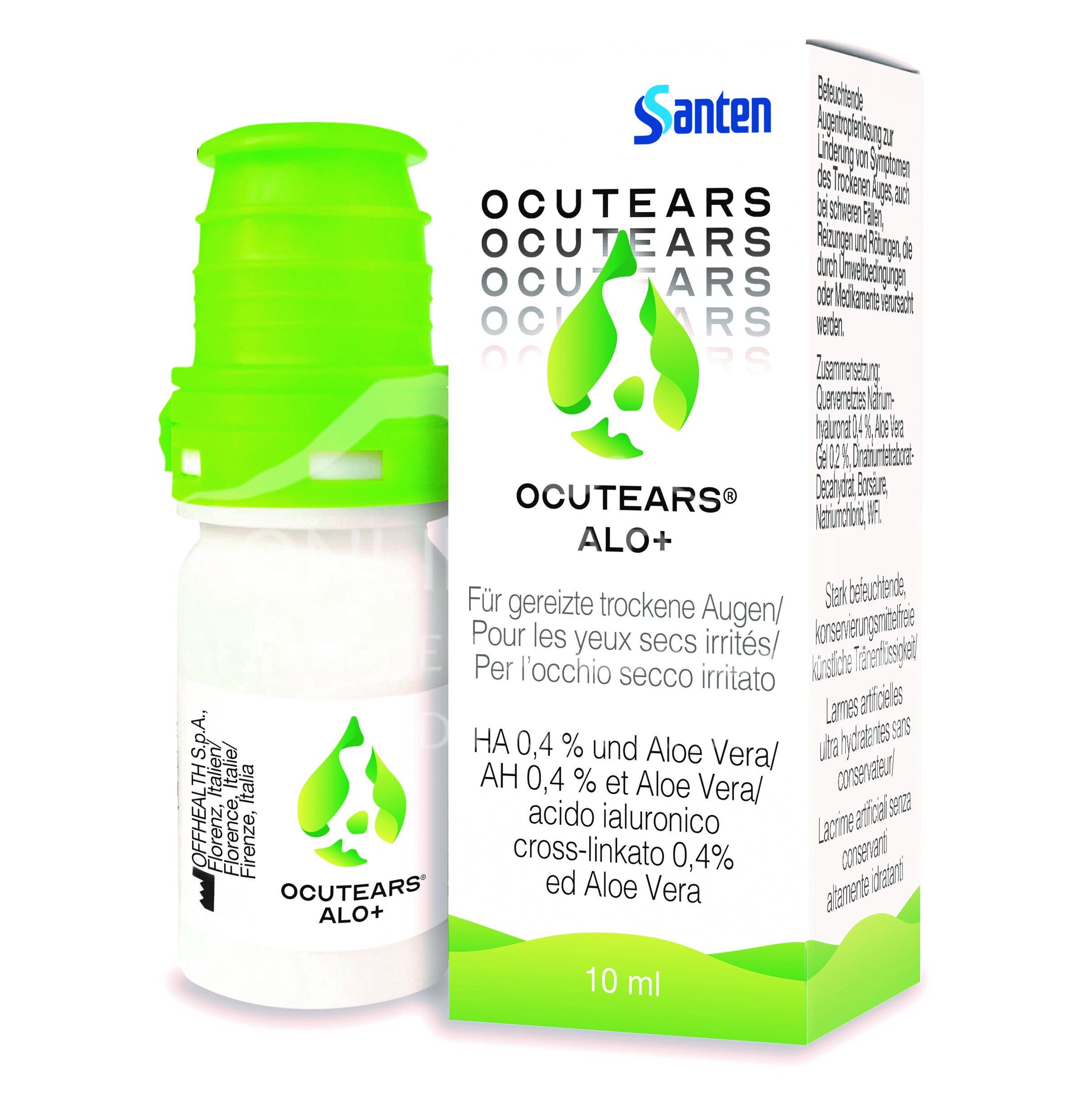 Santen Ocutears® Alo+ Augentropfen