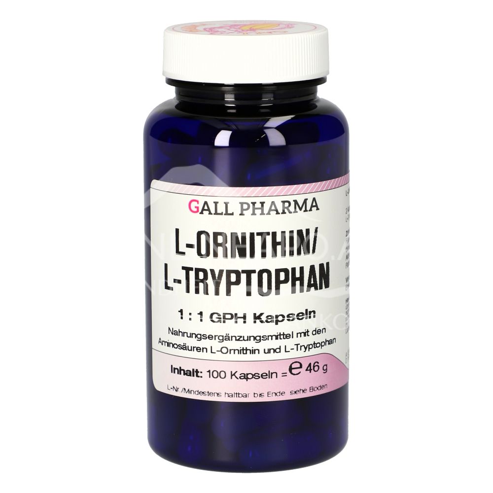 Gall Pharma L-Ornithin/L-Tryptophan 1:1 Kapseln