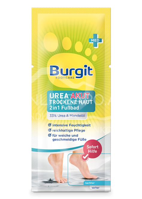 Burgit Footcare Urea Acute 2in1 Foot Bath