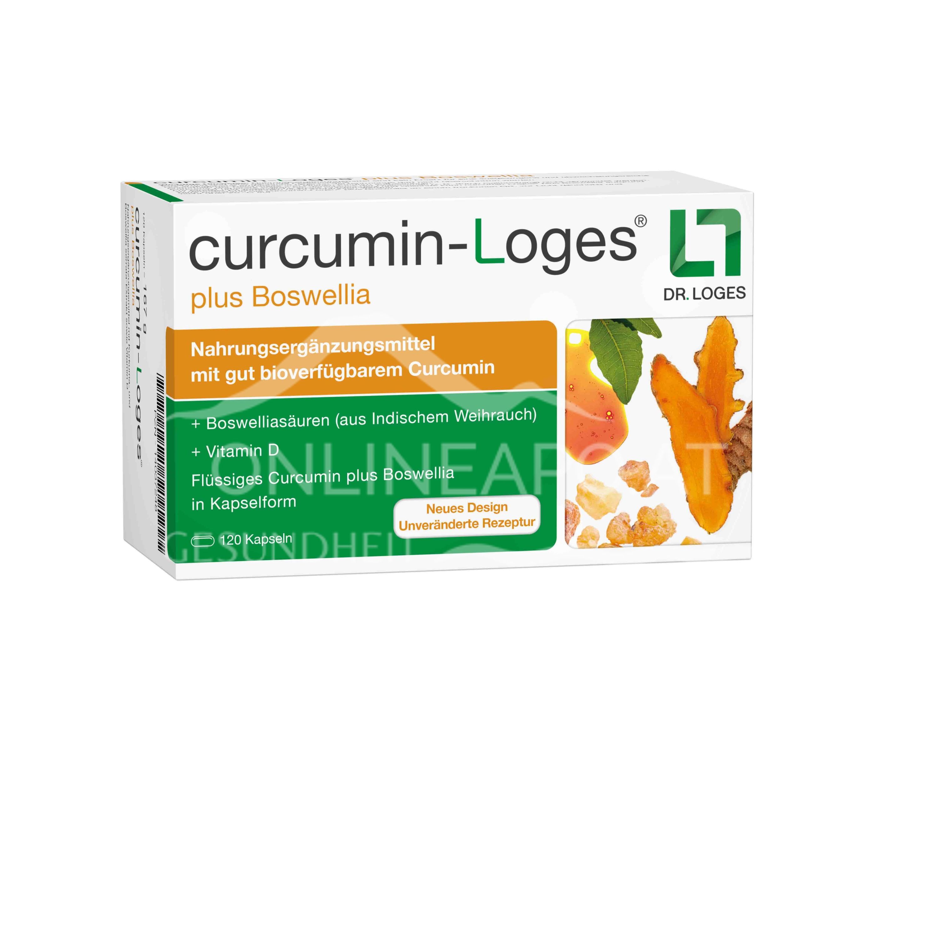 curcumin-Loges® plus Boswellia Kapseln