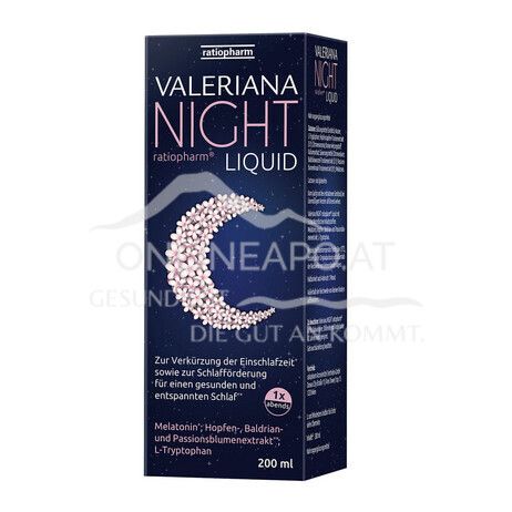 Valeriana NIGHT ratiopharm® Liquid