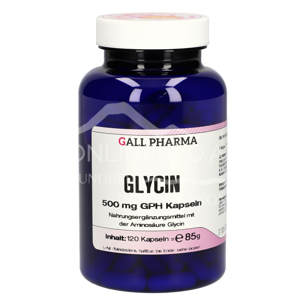 Gall Pharma Glycin 500 mg Kapseln