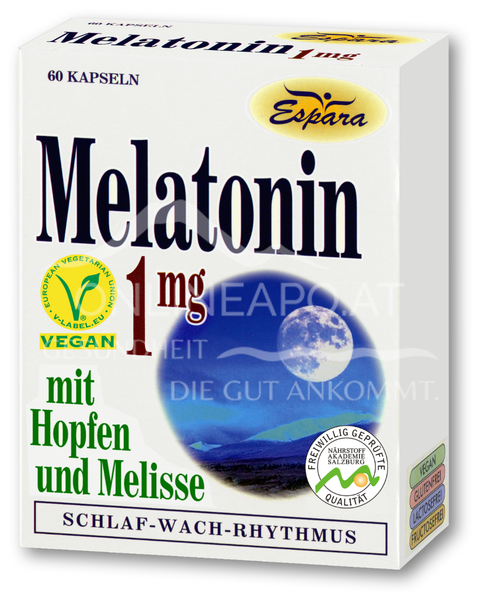 Espara Melatonin 1mg Kapseln 