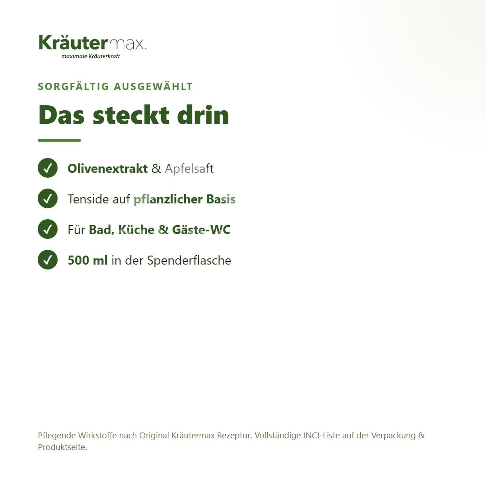 Kräutermax Oliven Seife flüssig