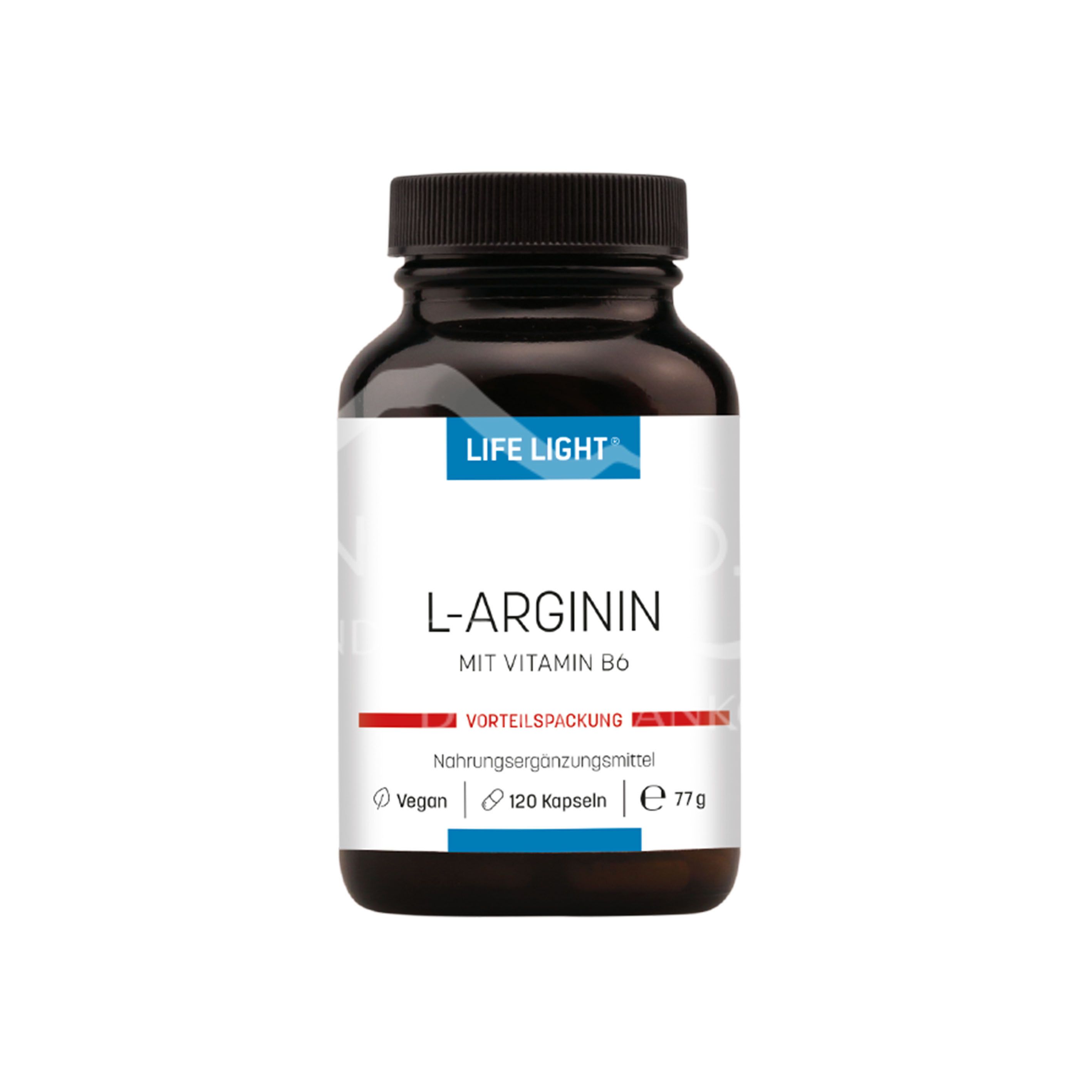 Life Light L-Arginin mit Vitamin B6 Kapseln