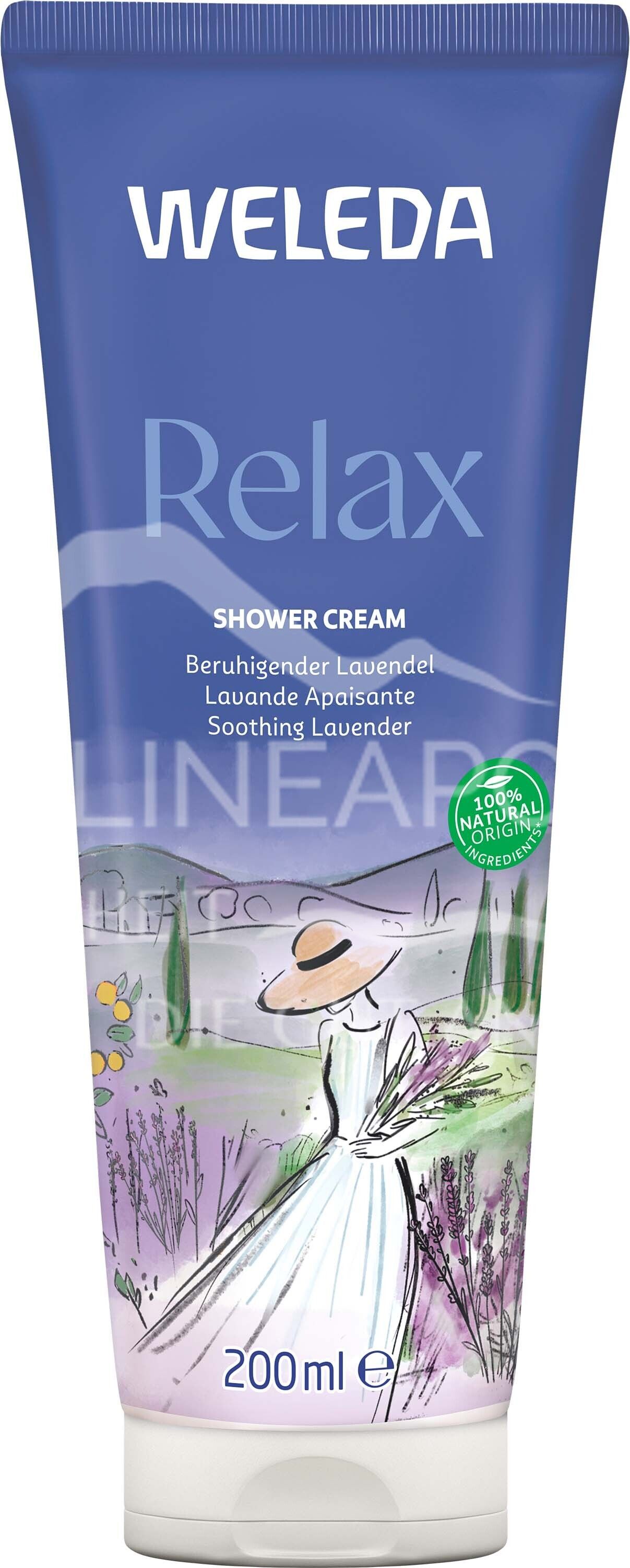 Weleda Relax Shower Cream Lavender - cream shower