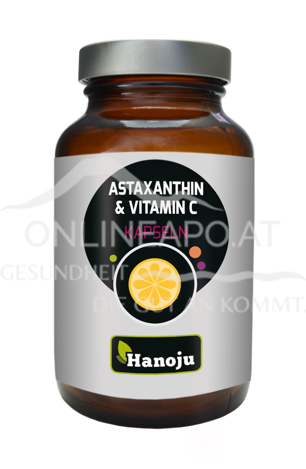 Hanoju Astaxanthin 135 mg + Vitamin C 500 mg