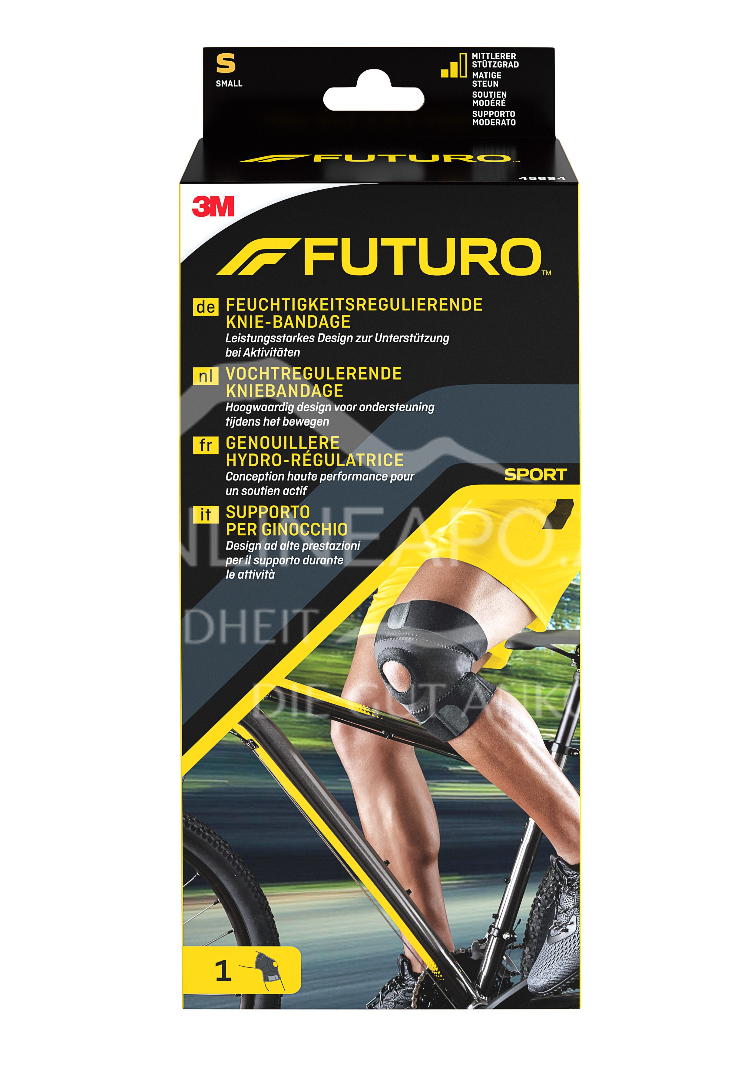 Futuro Sport Feuchtigkeitsregulierende Knie-Bandage