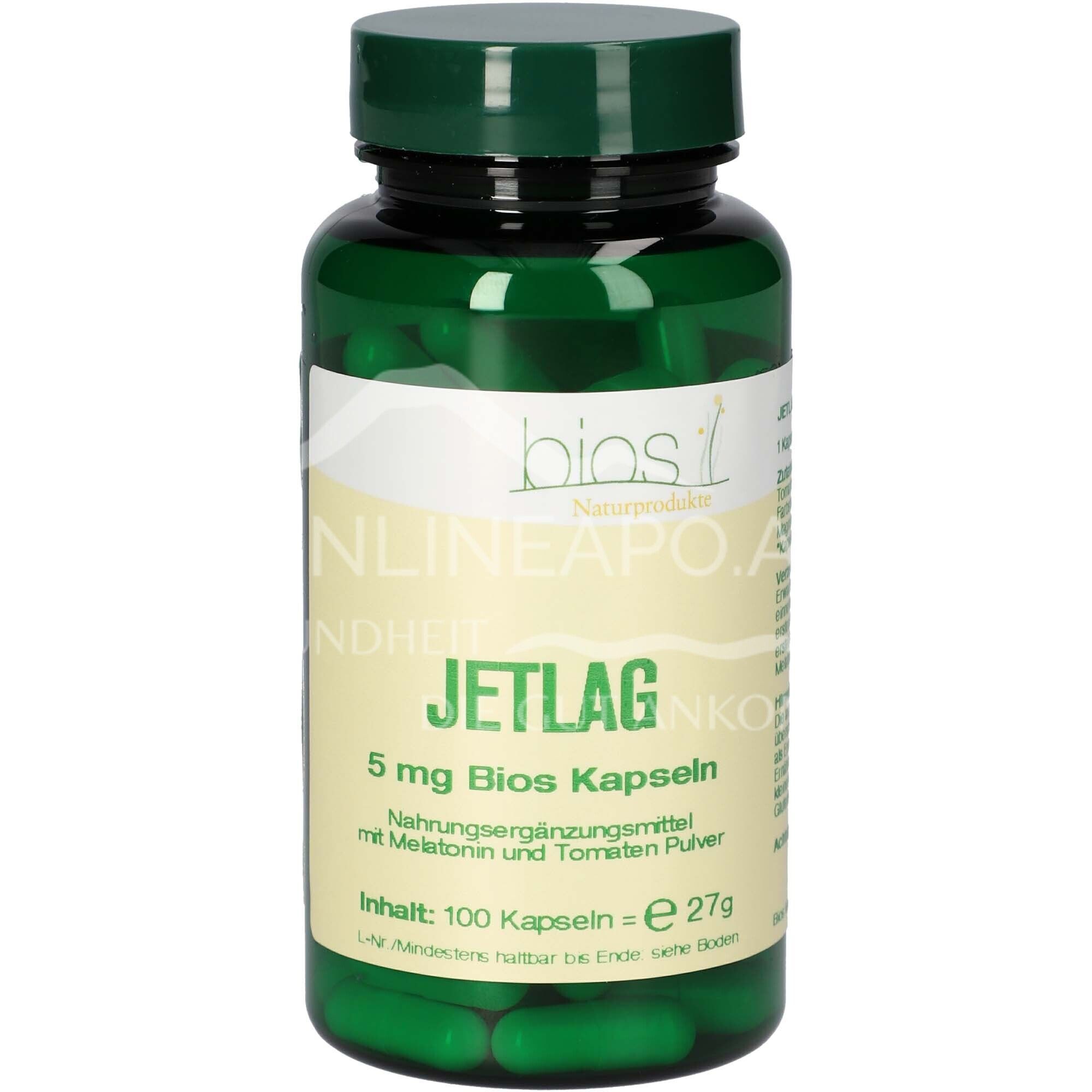 Bios Jetlag 5.0 mg capsules