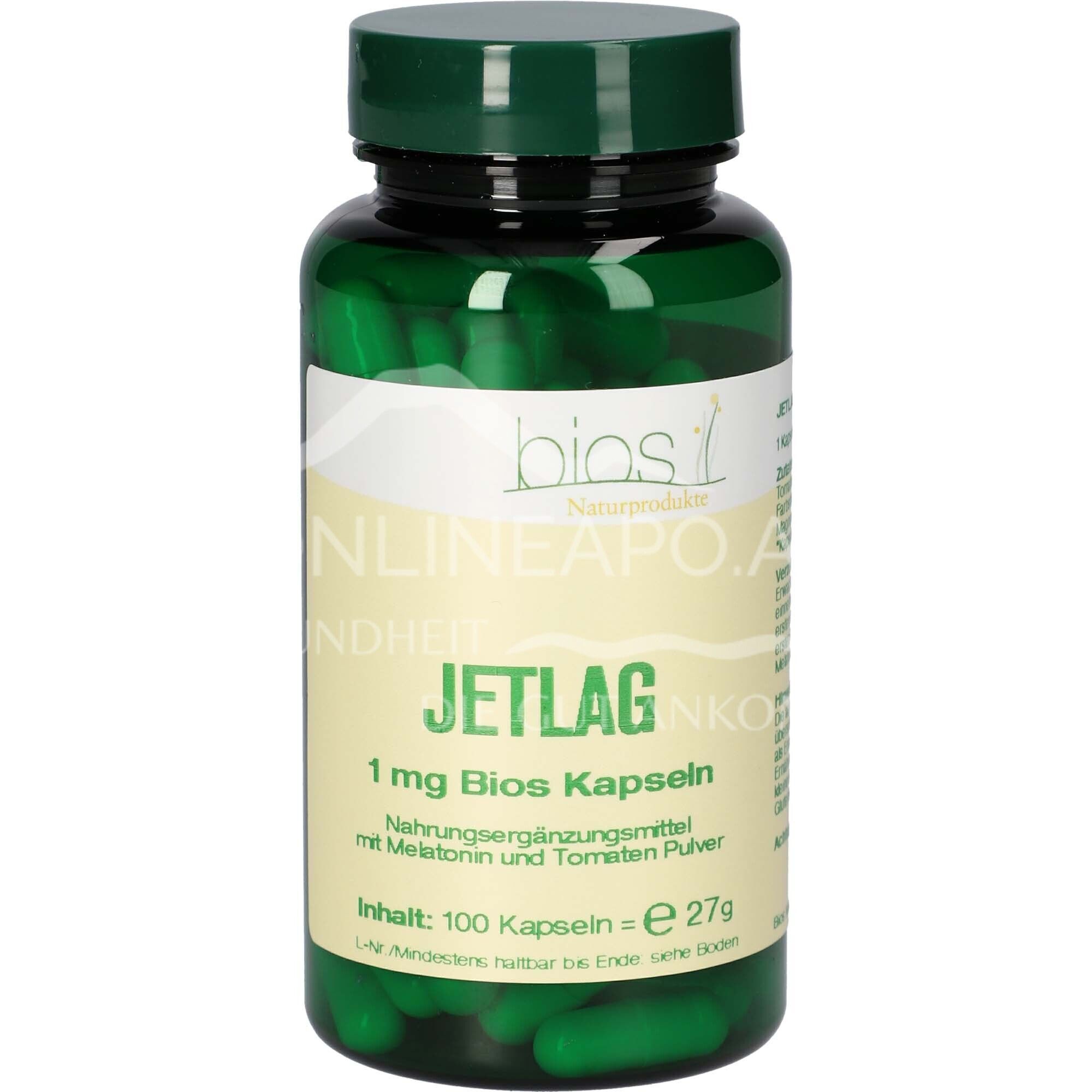 Bios Jetlag 1.0 mg capsules