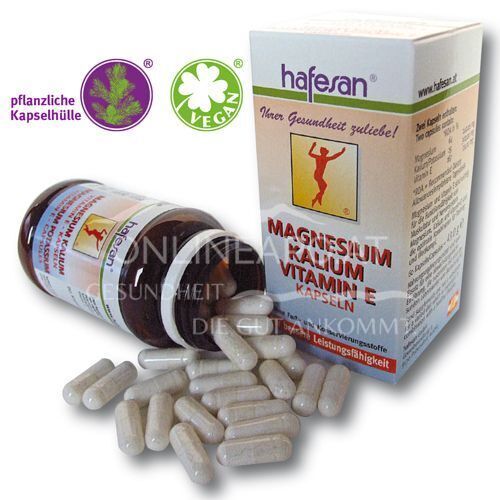 hafesan Magnesium + Potassium + Vitamin E Capsules