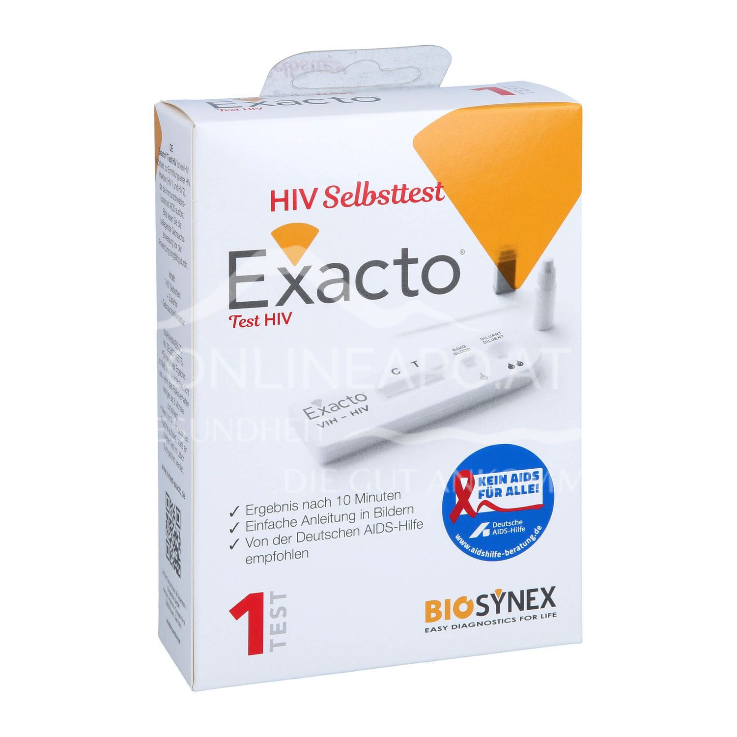 BIOSYNEX Exacto® HIV-Test