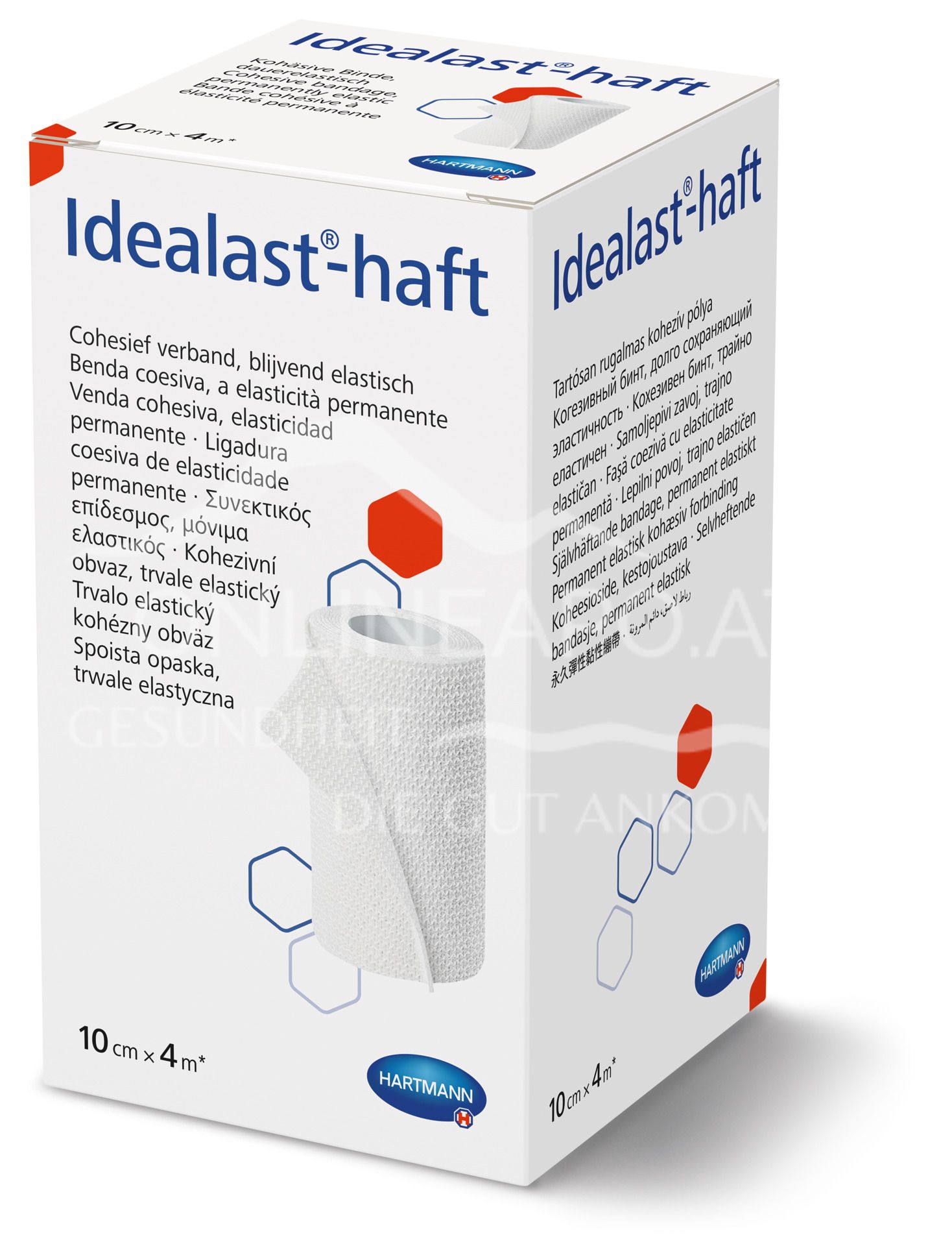 Idealast®-haft kohäsive, dauerelastische Idealbinde 10 cm x 4 m