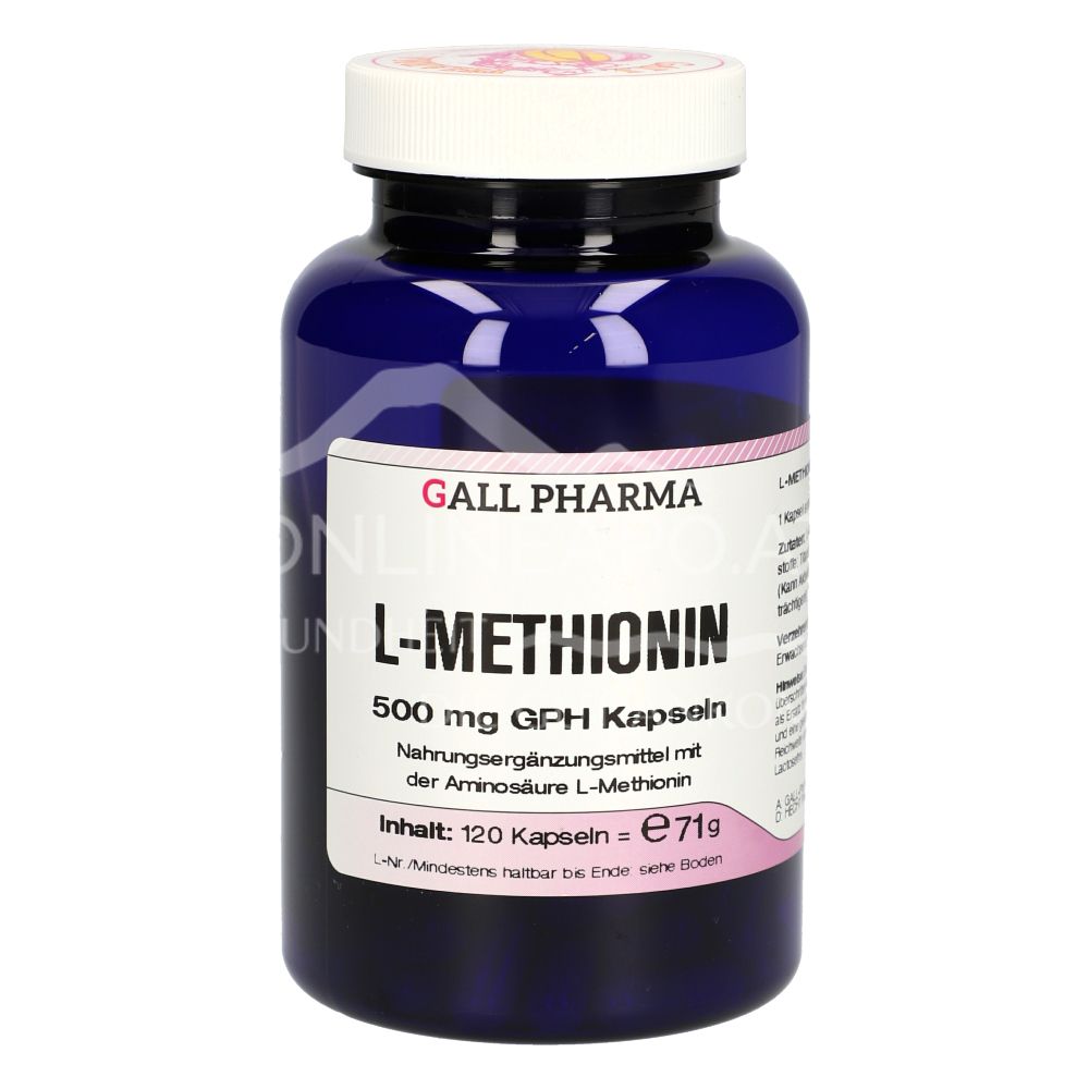 Gall Pharma L-Methionin 500 mg Kapseln