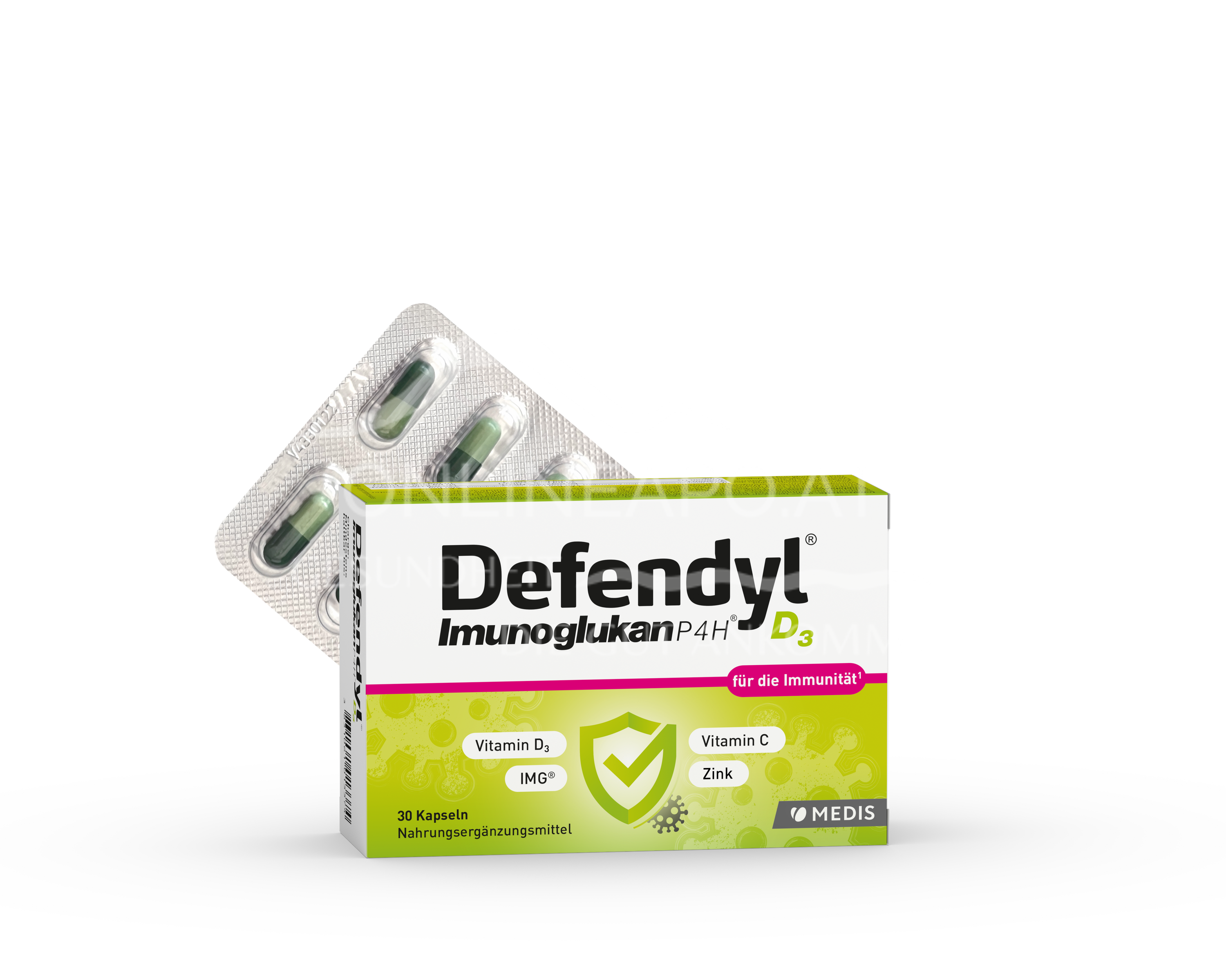 Defendyl-Imunoglukan P4H® D3 Kapseln