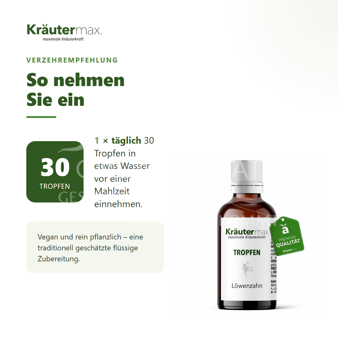 Kräutermax Löwenzahn Tropfen