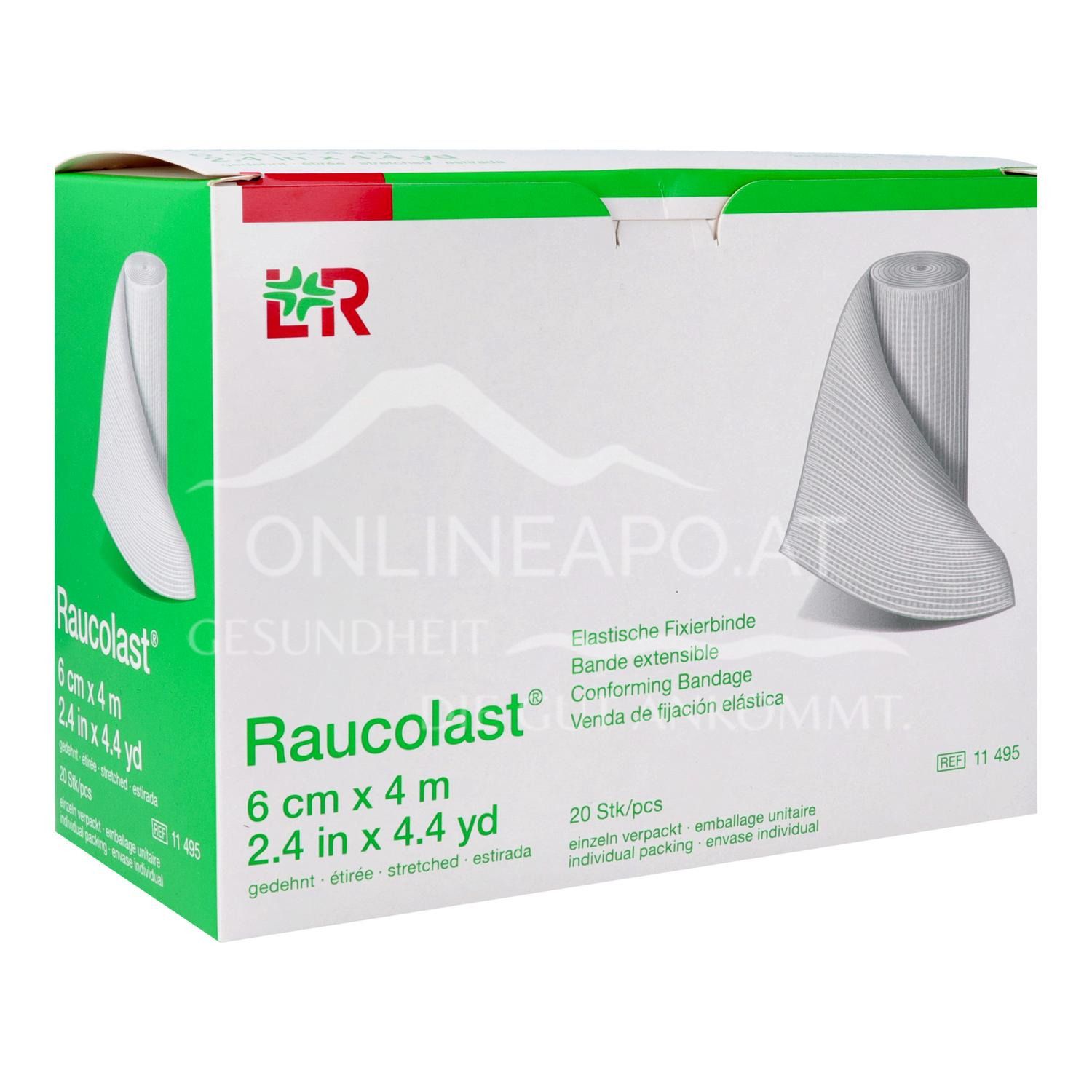 Raucolast® Elastic fixation bandage 6 cm x 4 m