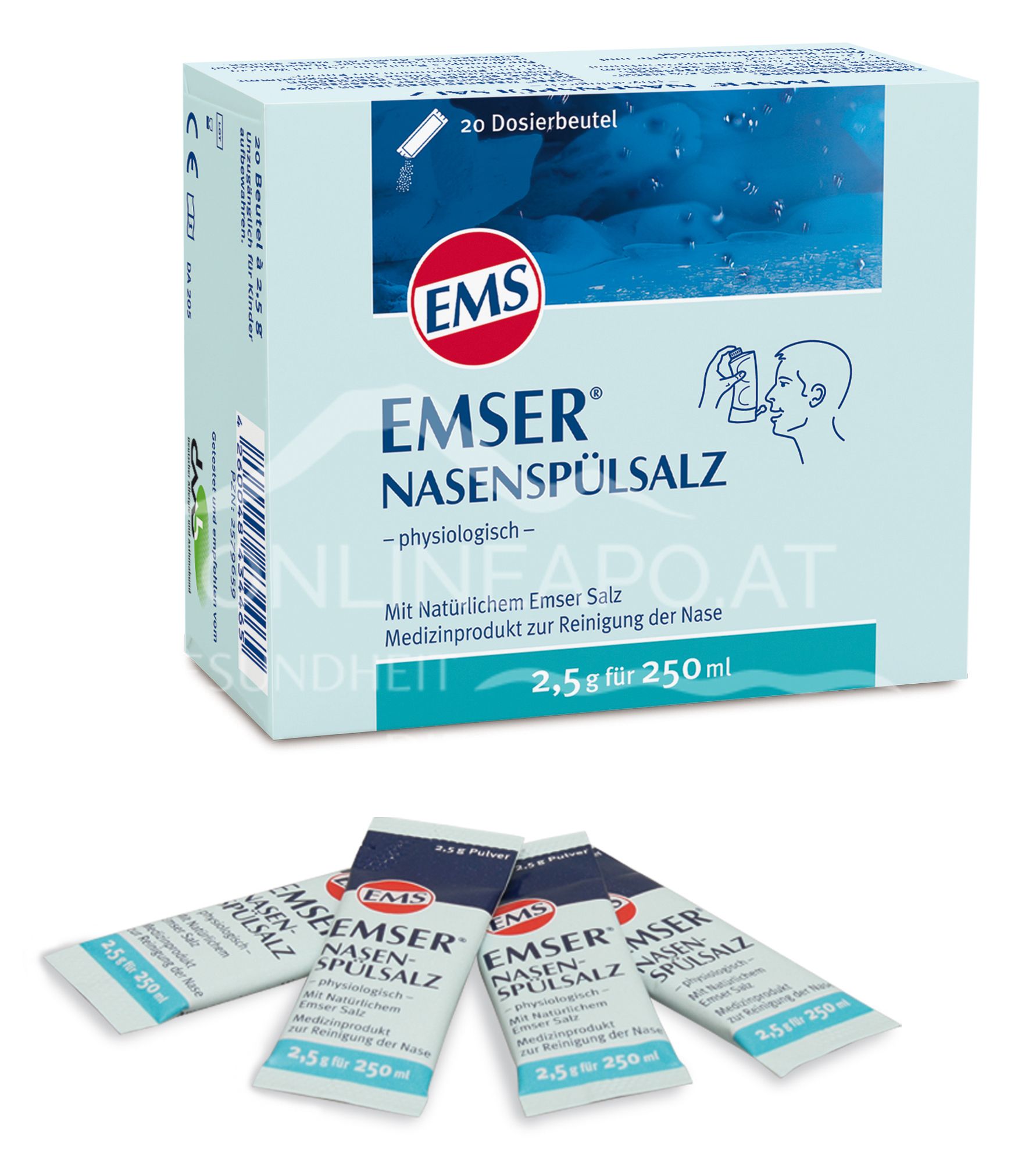 Emser® Nasenspülsalz 2,5g