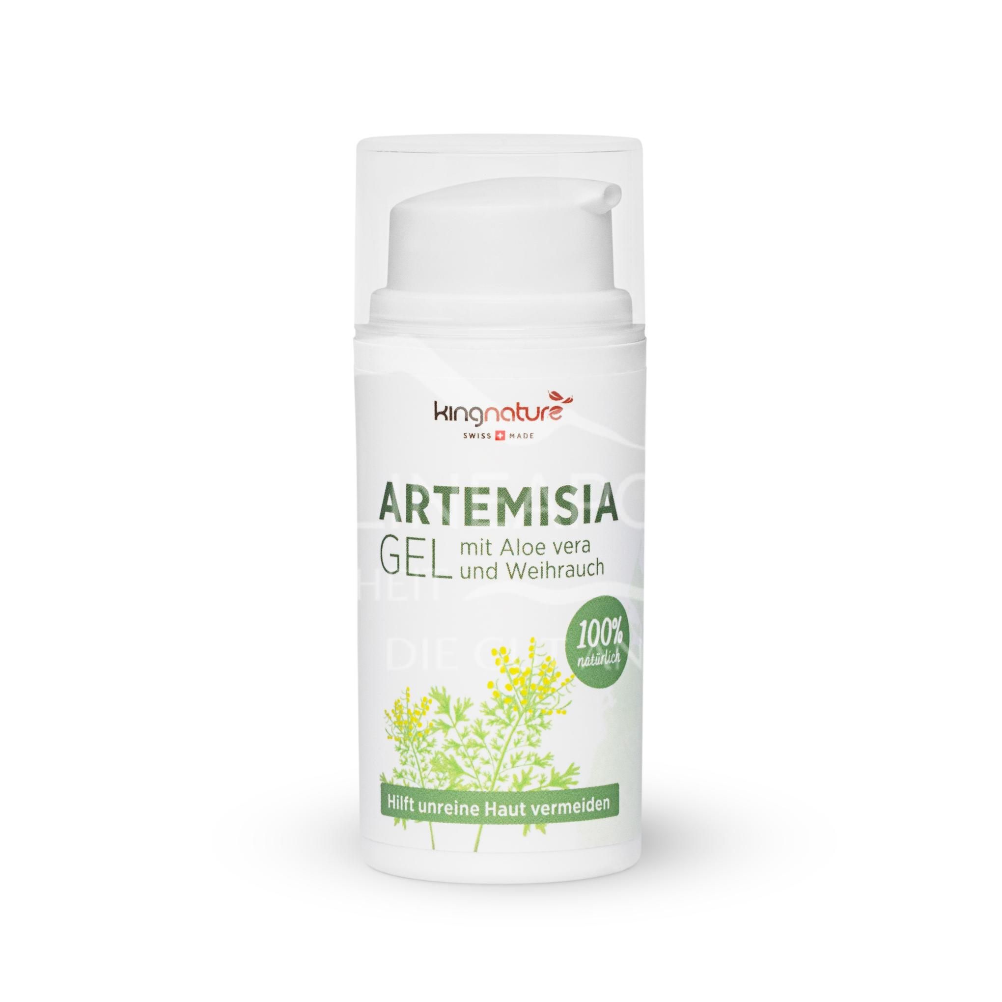 Kingnature Artemisia Gel mit Aloe Vera und Weihrauch