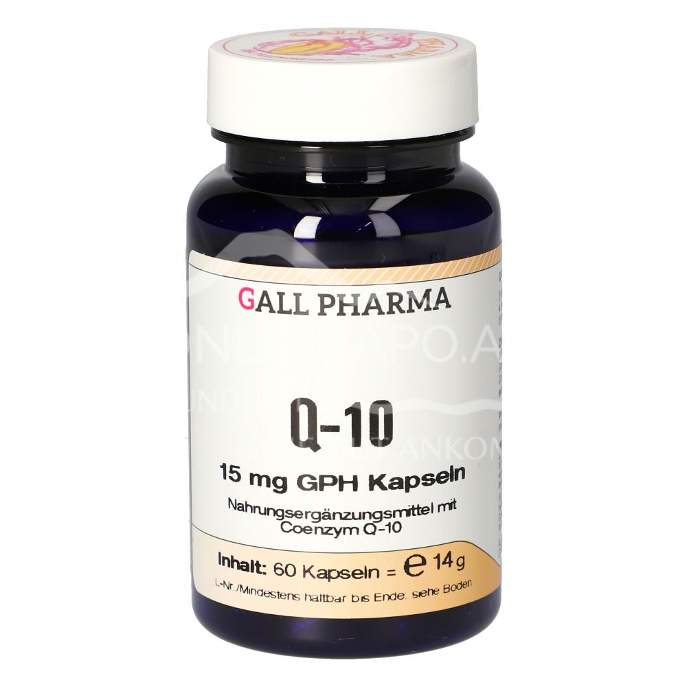 Gall Pharma Q-10 15 mg capsules