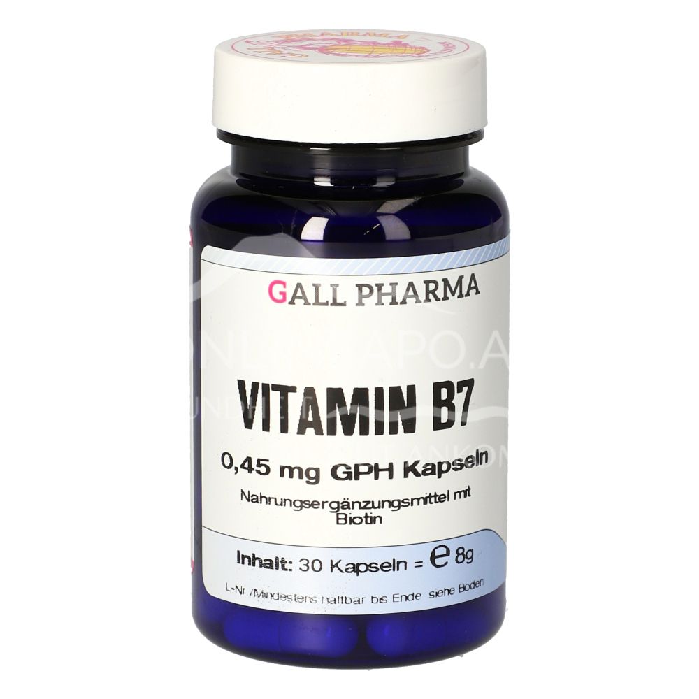 Gall Pharma Vitamin B7 0,45 mg Kapseln