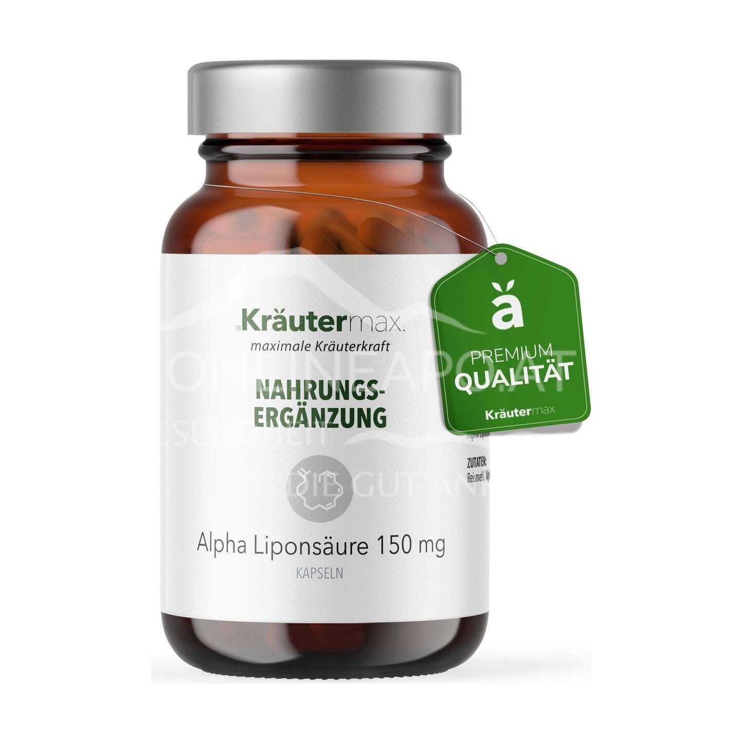 Kräutermax Alpha Liponsäure 150 mg Kapseln