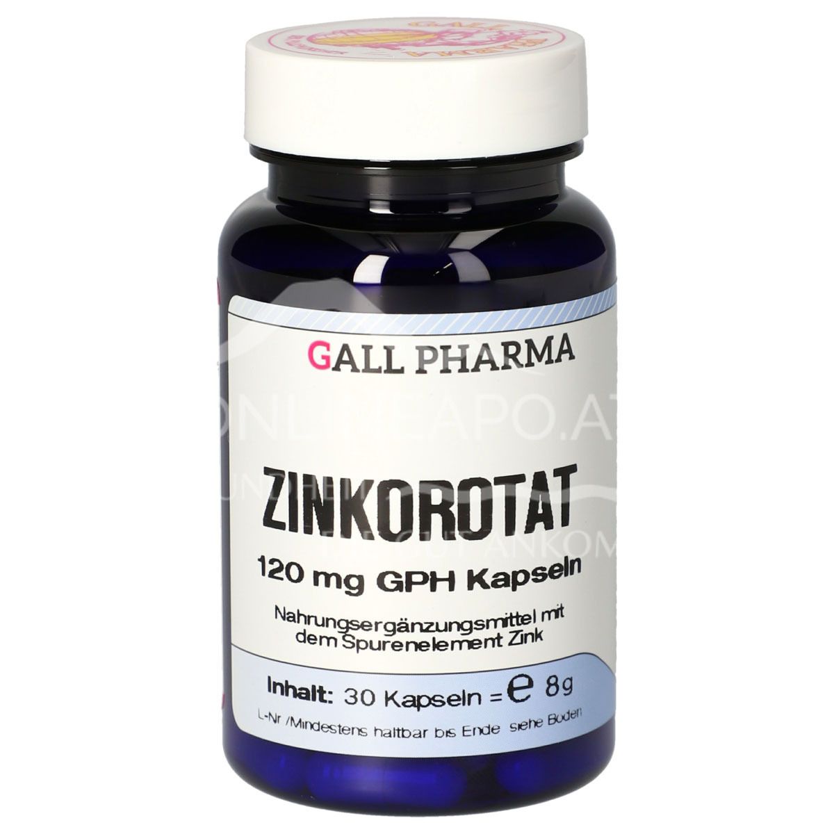 Gall Pharma Zinc orotate 120 mg capsules
