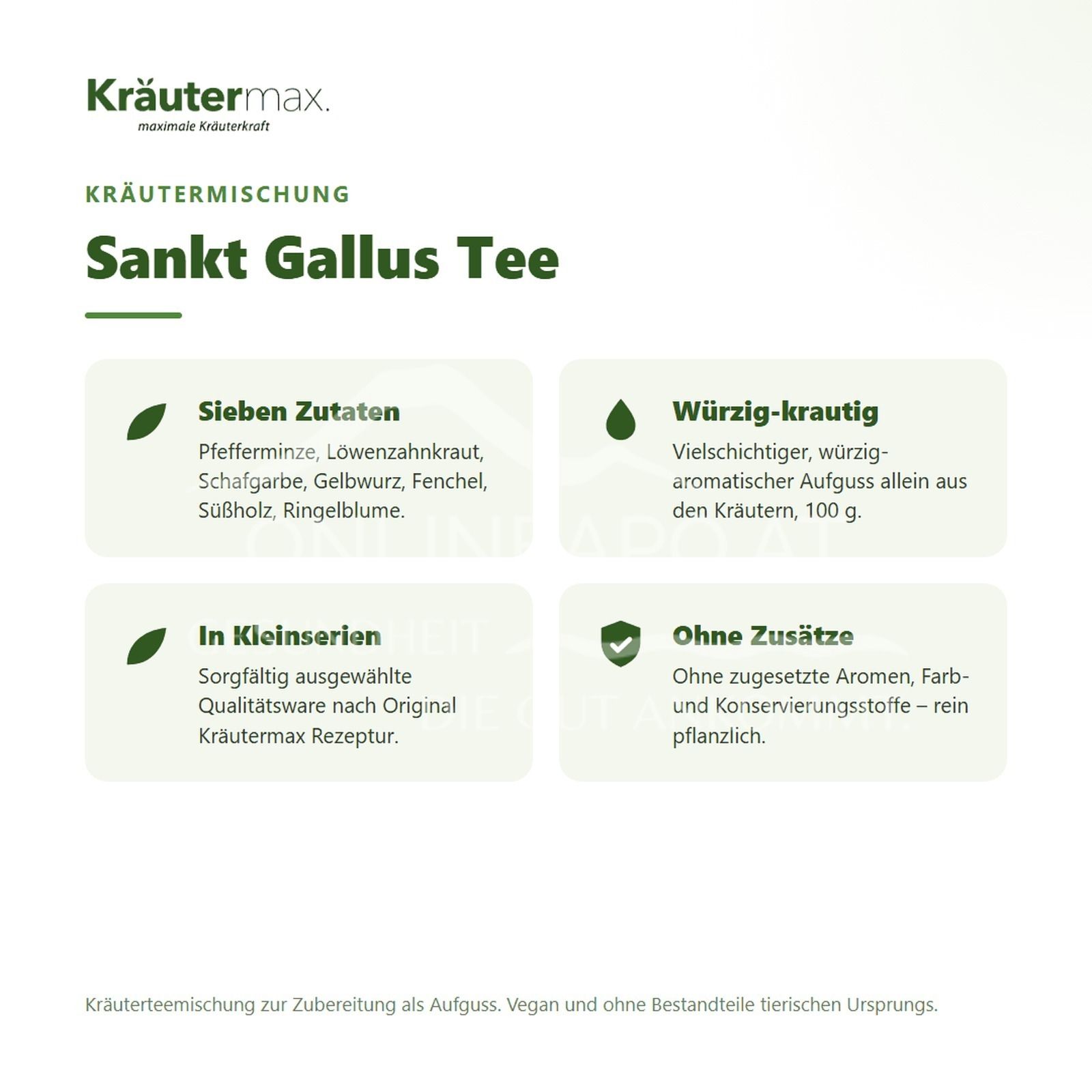 Kräutermax Sankt Gallus Tee