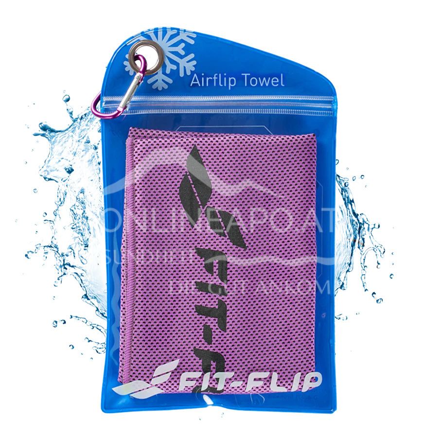 FIT-FLIP Airflip Towel das kühlende Handtuch - Violett