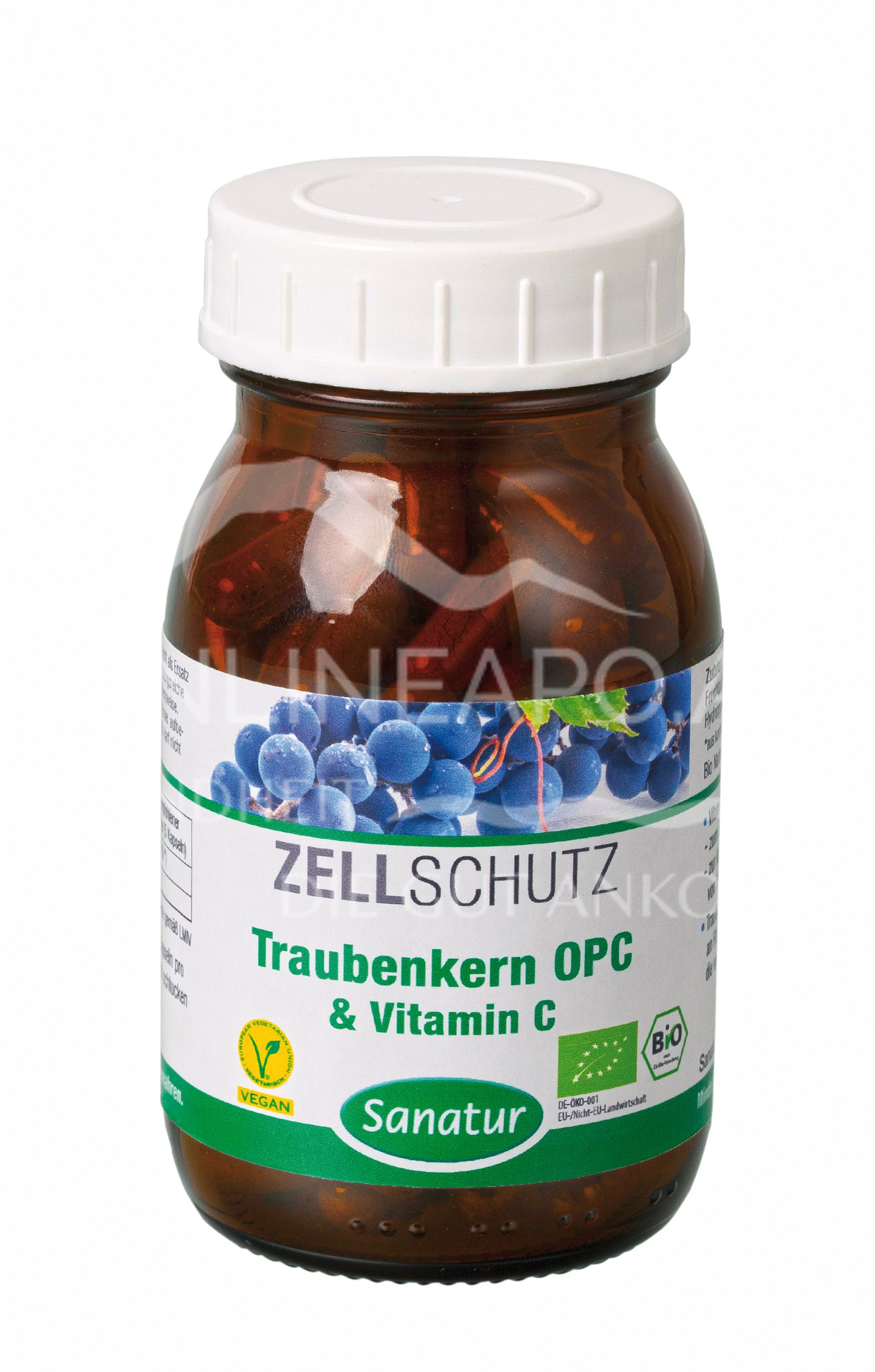 Sanatur Traubenkern OPC & Vitamin C BIO Kapseln