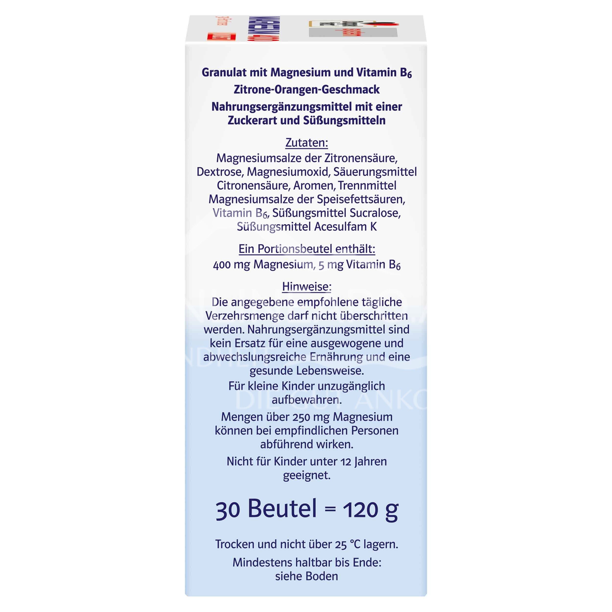 Doppelherz system MAGNESIUM 400 DIRECT Granulat Sticks