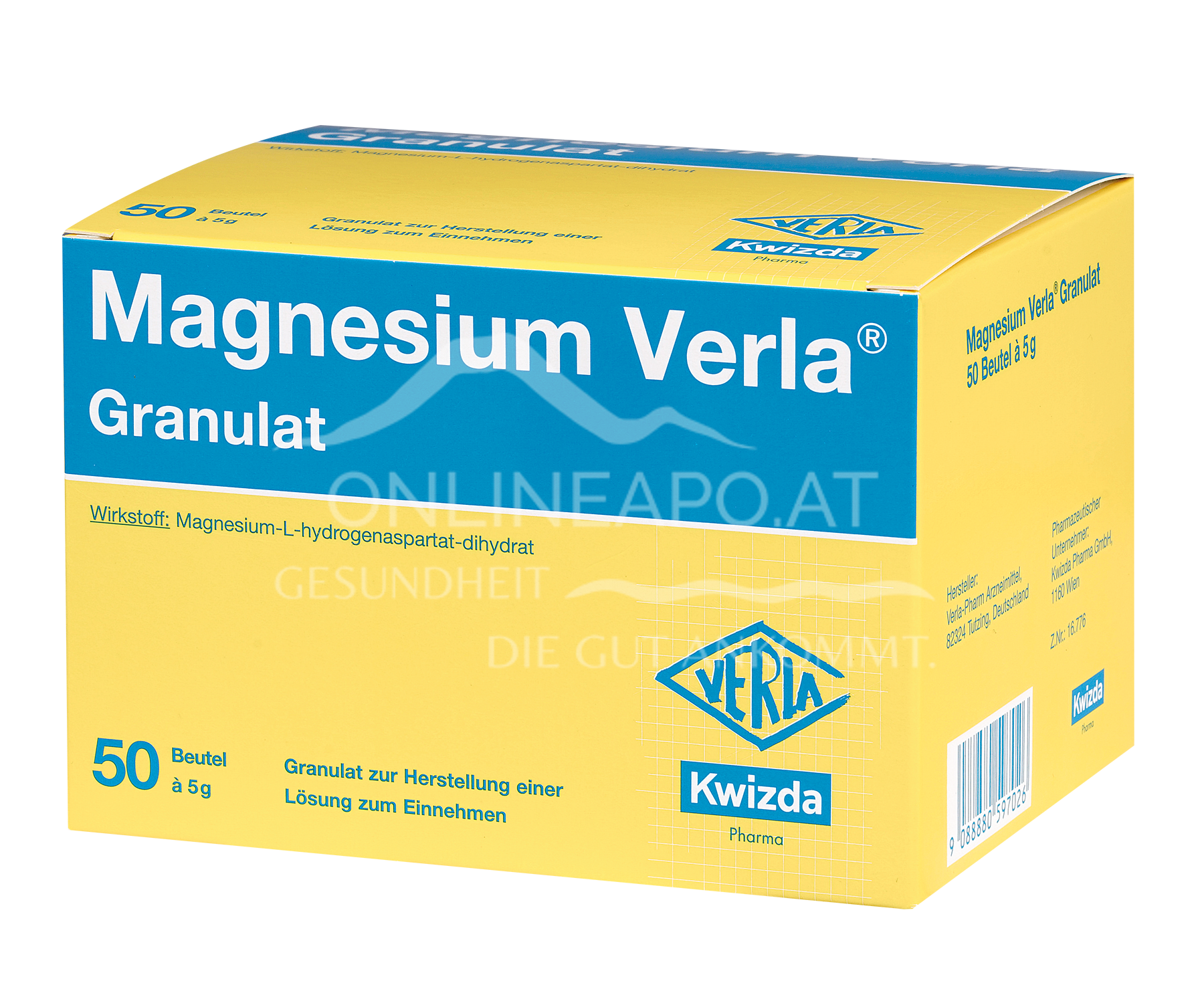 Magnesium Verla® Granulat á 5 g Sachets