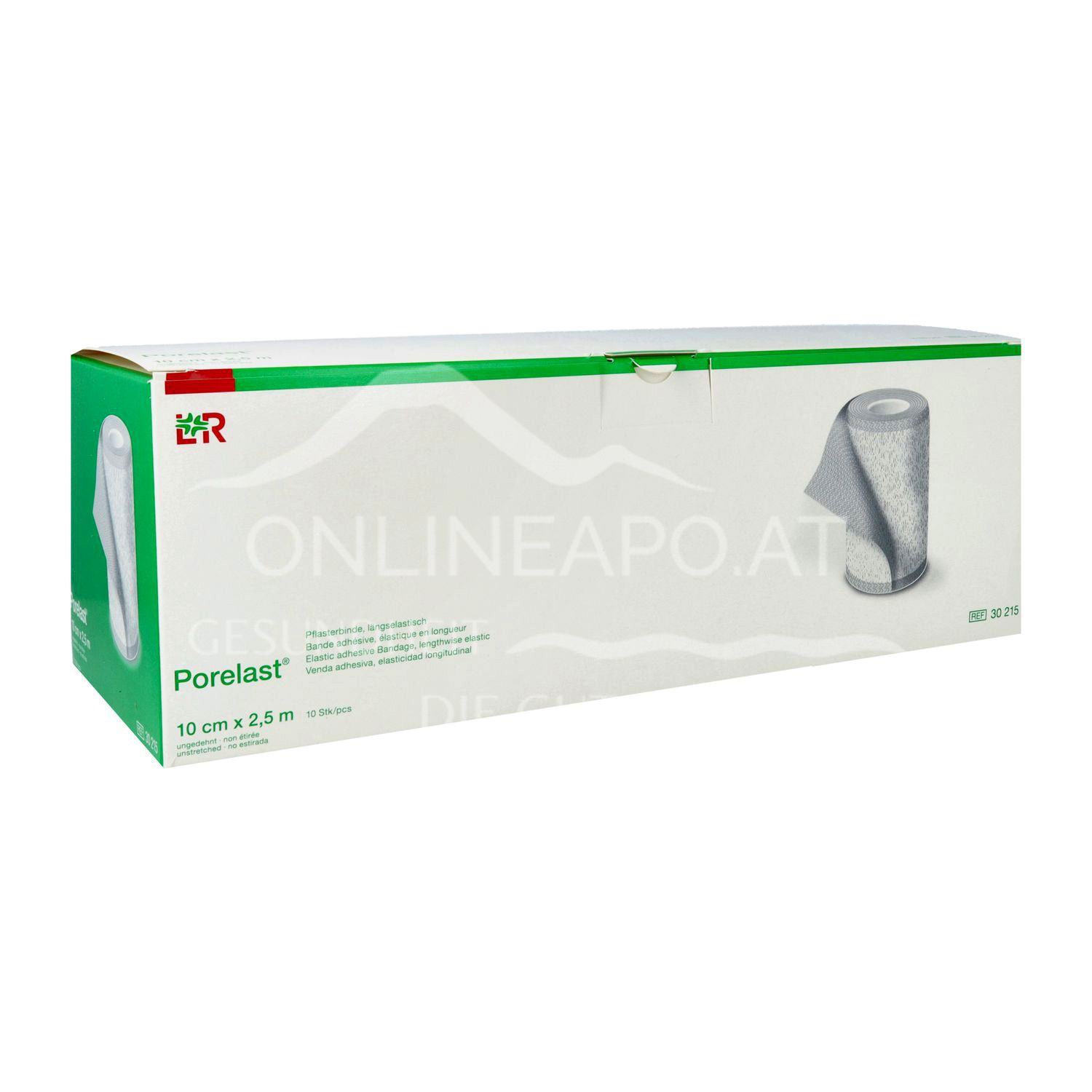 Porelast® longitudinally elasticated plaster bandage 10 cm x 2.5 m