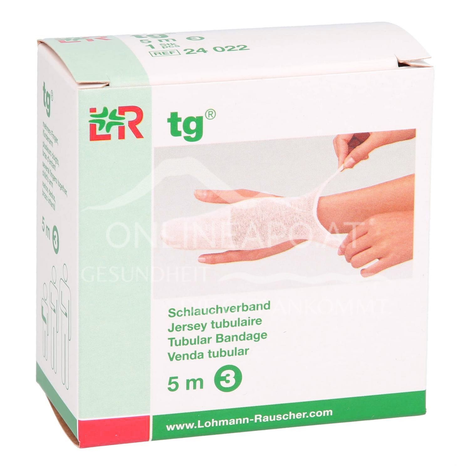 tg® tubular bandage for several fingers, paediatric arm, size 3 (∅ 3 cm) roll, 1 piece