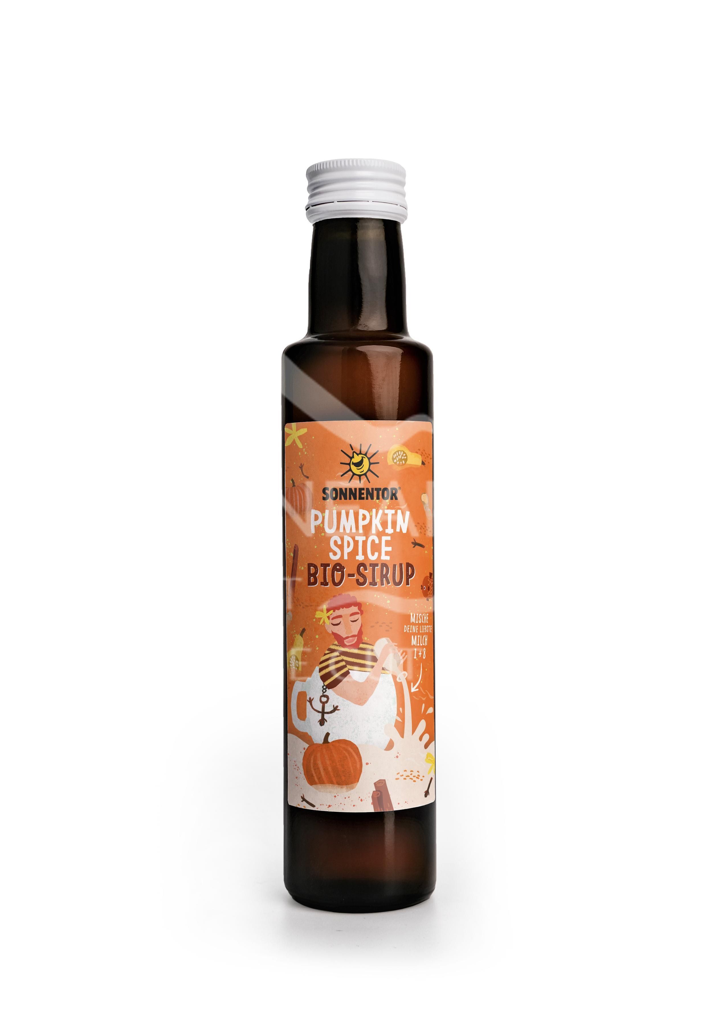 Sonnentor Pumpkin Spice Sirup - Gemischter Bio-Sirup