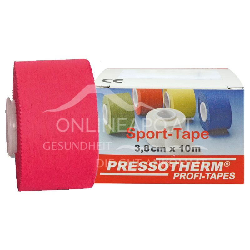 Pressotherm® sports tape 3.8 cm x 10 m - red