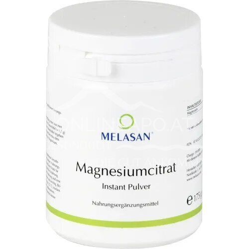 Melasan Magnesiumcitrat Instant Pulver