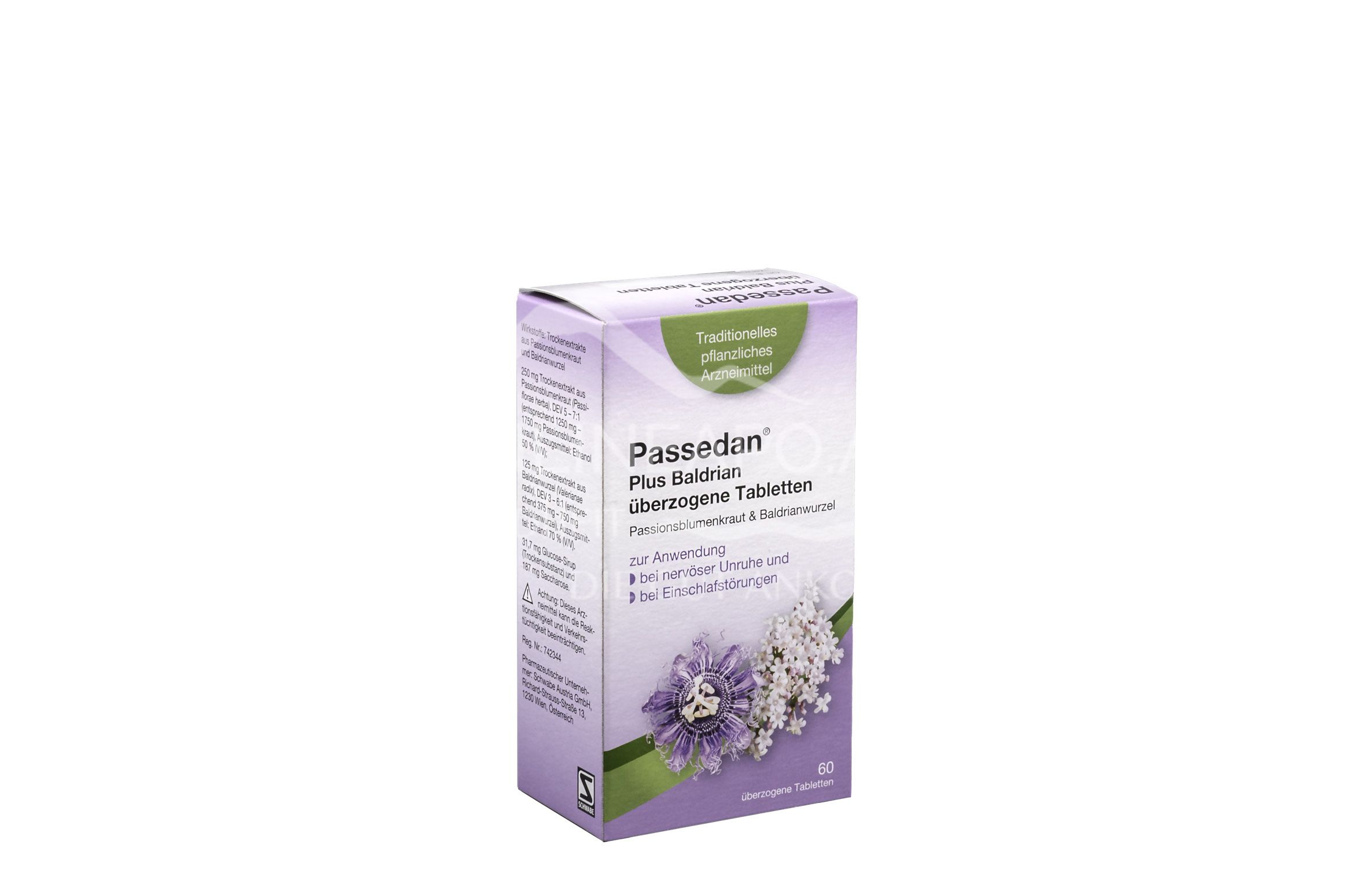 Passedan® Plus Baldrian überzogene Tabletten  