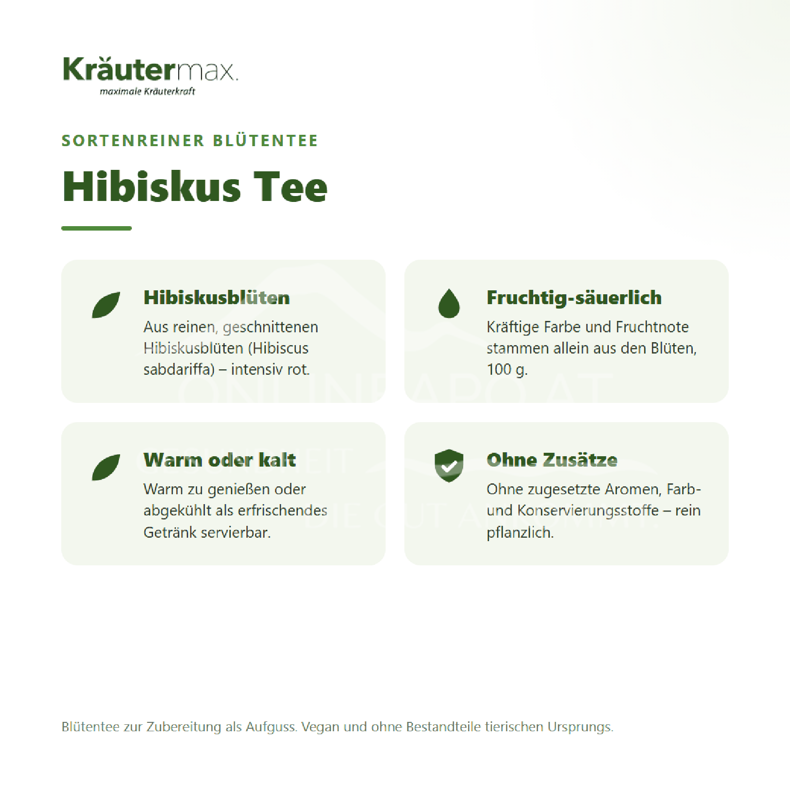 Kräutermax Hibiskus Tee
