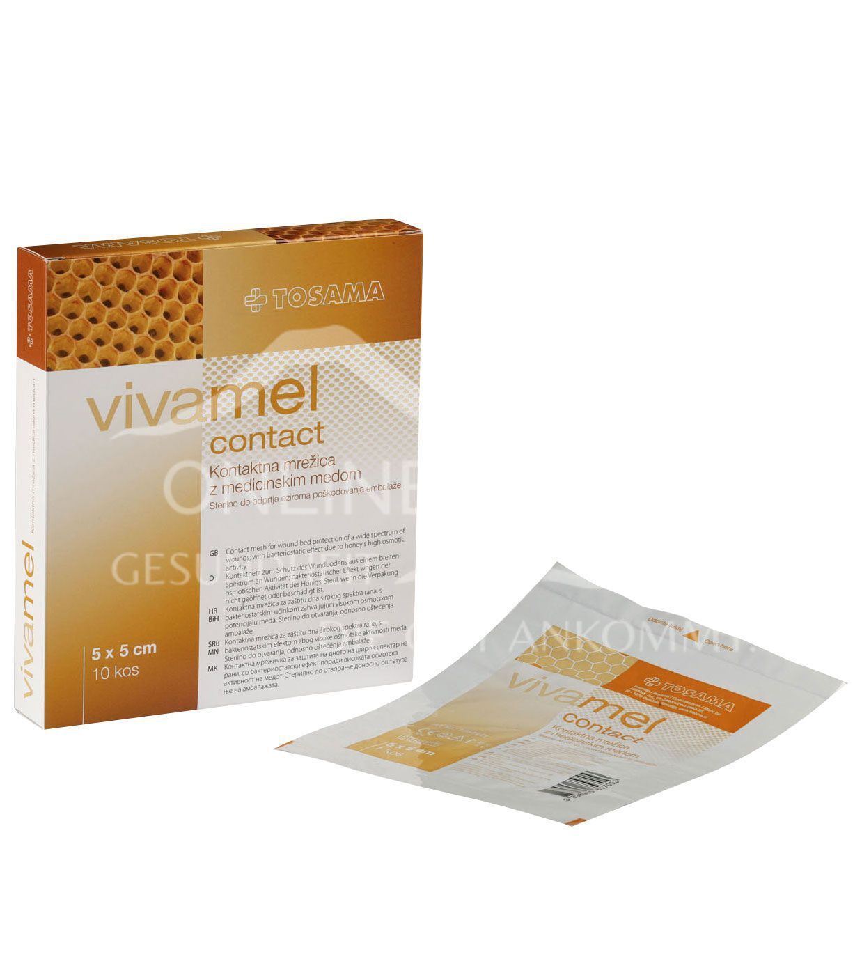 Vivamel® Contact Wundkontaktauflage 5 x 5 cm