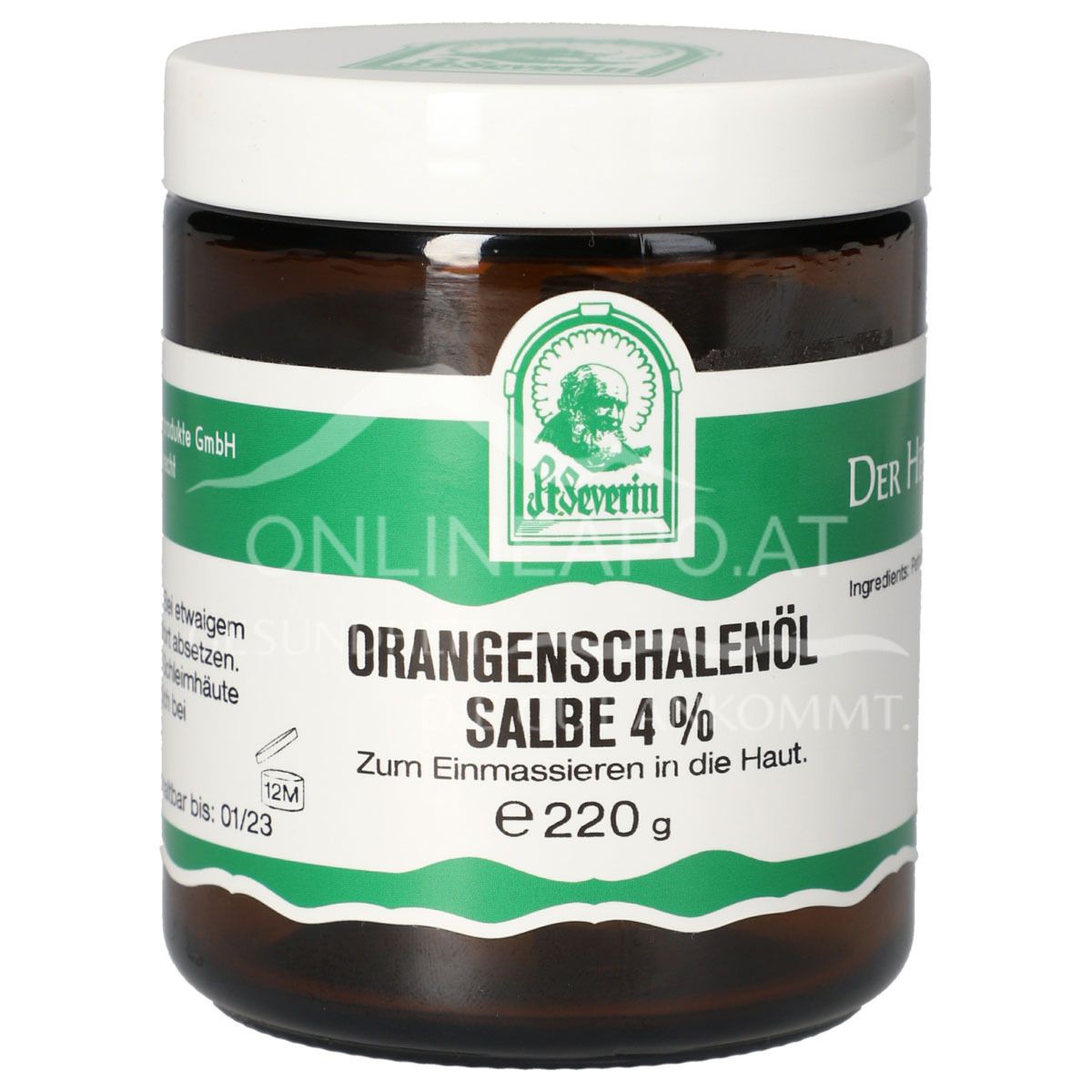 Father Severin Orange Peel Oil Ointment 4%
