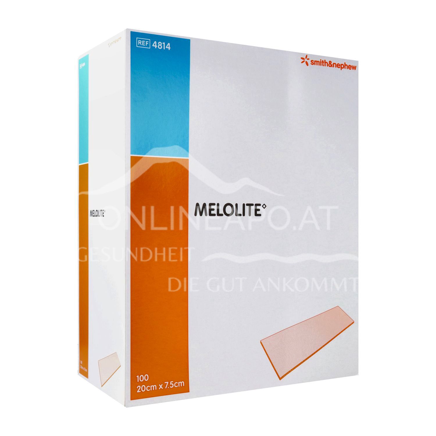 MELOLITE non-adherent wound dressing sterile, 7.5 x 20 cm