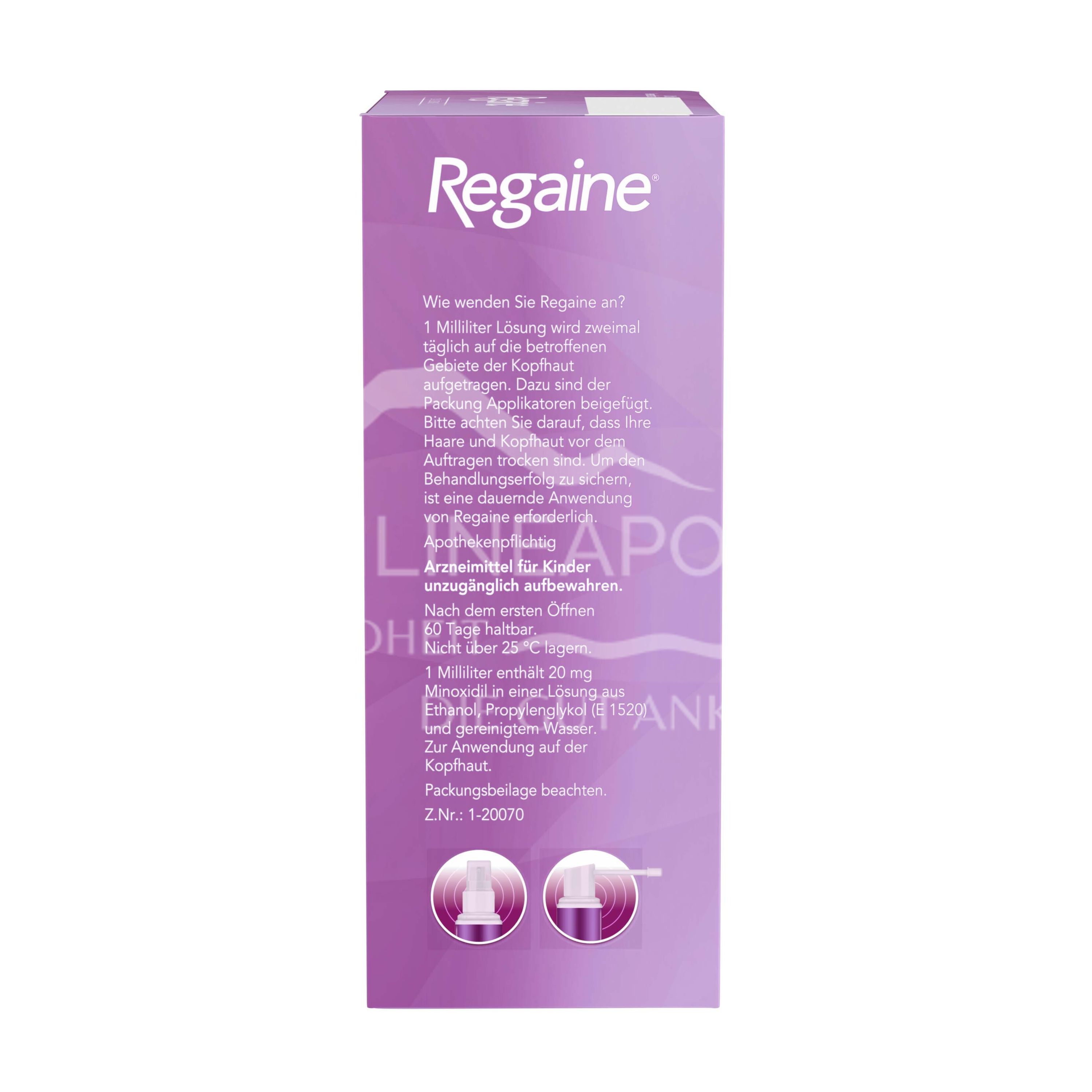 REGAINE® for Women 2% solution 3 x 60 ml
