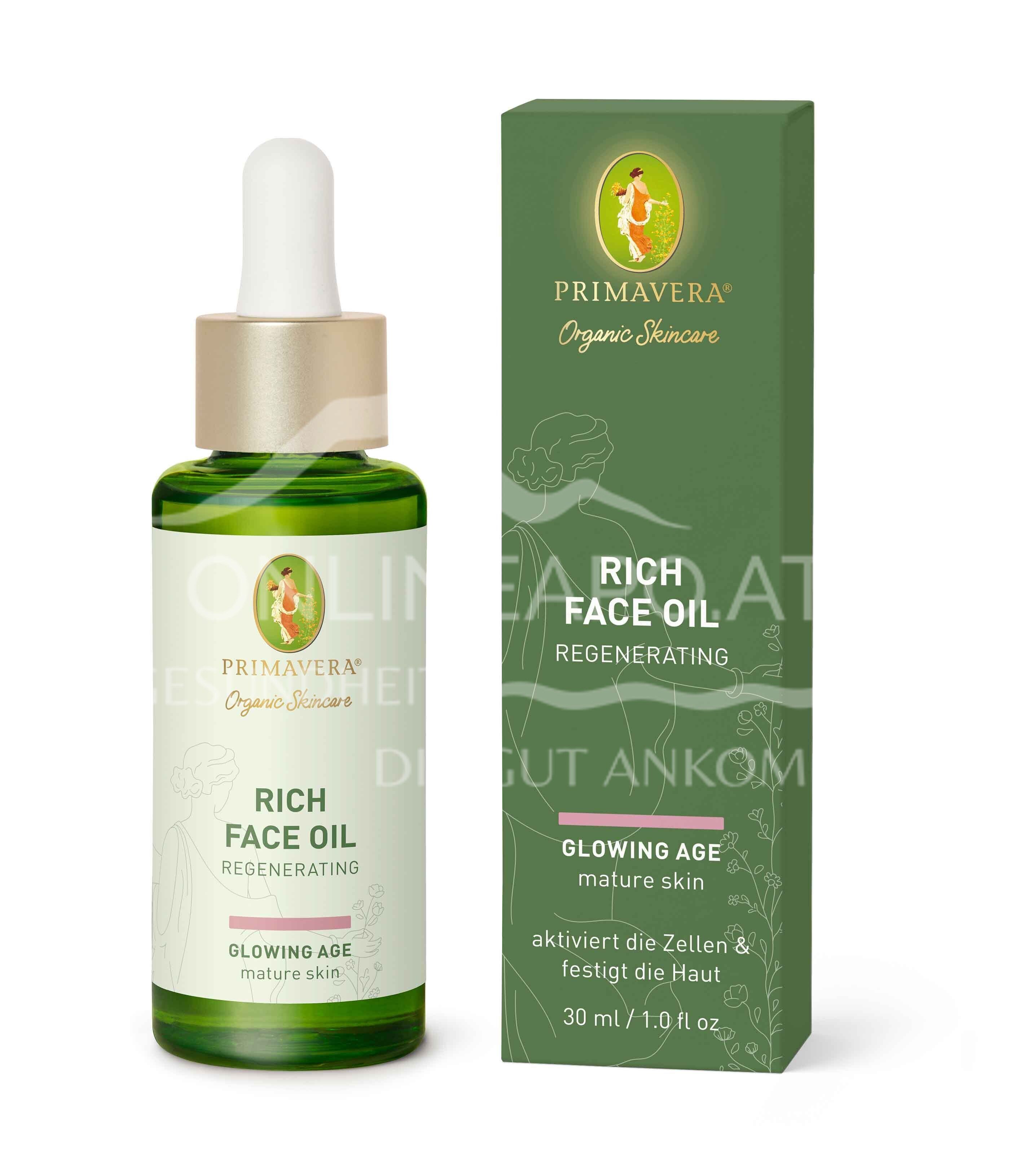 Primavera Glowing Age Rich Face Oil - Regenerating
