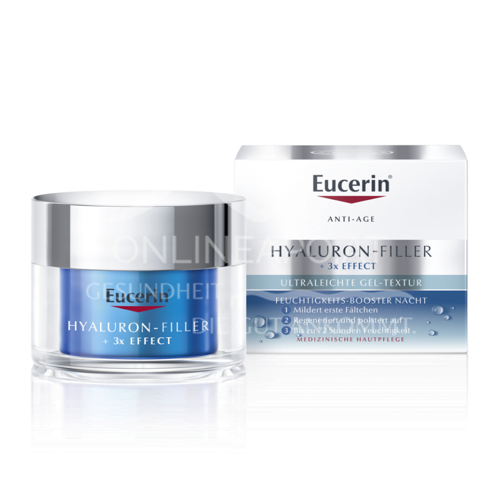 Eucerin® HYALURON-FILLER + 3x EFFECT Feuchtigkeits-Booster Nacht